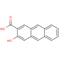 6295-44-9 3-hydroxyanthracene-2-carboxylic acid chemical structure