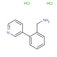 859833-18-4 (2-pyridin-3-ylphenyl)methanamine;dihydrochloride chemical structure