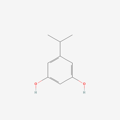 34993-66-3 5-propan-2-ylbenzene-1,3-diol chemical structure