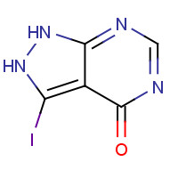 144750-83-4 3-iodo-1,2-dihydropyrazolo[3,4-d]pyrimidin-4-one chemical structure