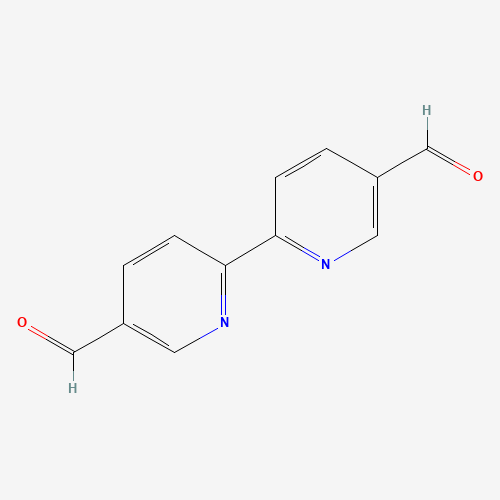 135822-72-9 6-(5-formylpyridin-2-yl)pyridine-3-carbaldehyde chemical structure