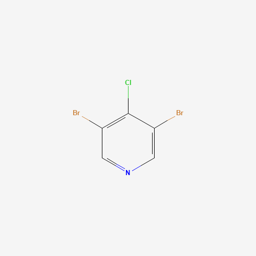 13626-17-0 3,5-dibromo-4-chloropyridine chemical structure