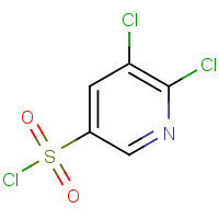 98121-40-5 5,6-dichloropyridine-3-sulfonyl chloride chemical structure
