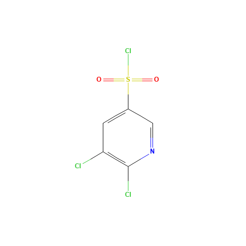 98121-40-5 5,6-dichloropyridine-3-sulfonyl chloride chemical structure