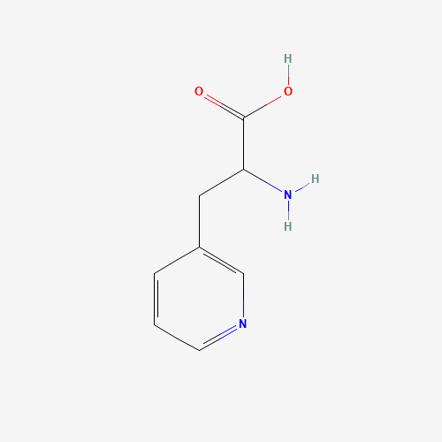 17470-24-5 2-amino-3-pyridin-3-ylpropanoic acid chemical structure