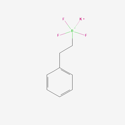 329976-74-1 potassium;trifluoro(2-phenylethyl)boranuide chemical structure