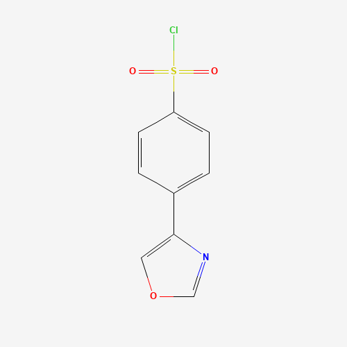 954368-94-6 4-(1,3-oxazol-4-yl)benzenesulfonyl chloride chemical structure
