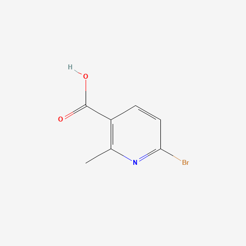 1060805-97-1 6-bromo-2-methylpyridine-3-carboxylic acid chemical structure