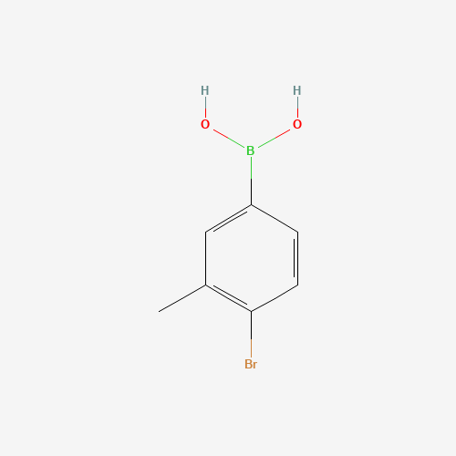 221006-67-3 (4-bromo-3-methylphenyl)boronic acid chemical structure