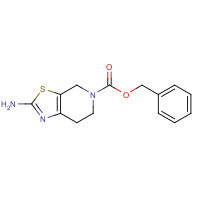 1141669-69-3 benzyl 2-amino-6,7-dihydro-4H-[1,3]thiazolo[5,4-c]pyridine-5-carboxylate chemical structure
