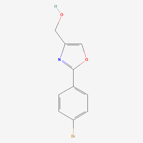 36841-48-2 [2-(4-bromophenyl)-1,3-oxazol-4-yl]methanol chemical structure