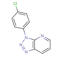 62051-99-4 3-(4-chlorophenyl)triazolo[4,5-b]pyridine chemical structure