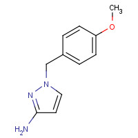 1003011-46-8 1-[(4-methoxyphenyl)methyl]pyrazol-3-amine chemical structure
