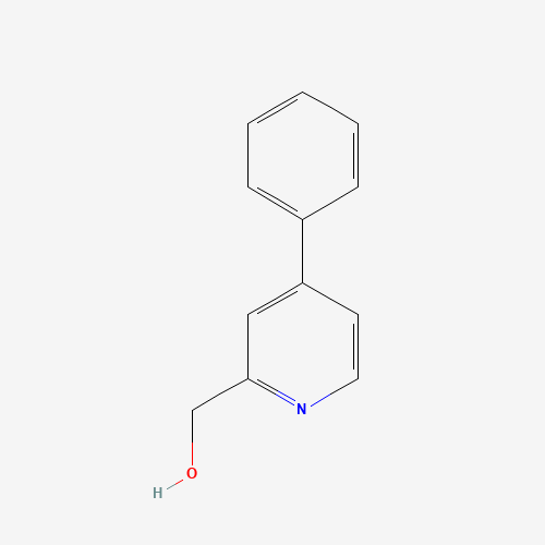 55218-73-0 (4-phenylpyridin-2-yl)methanol chemical structure