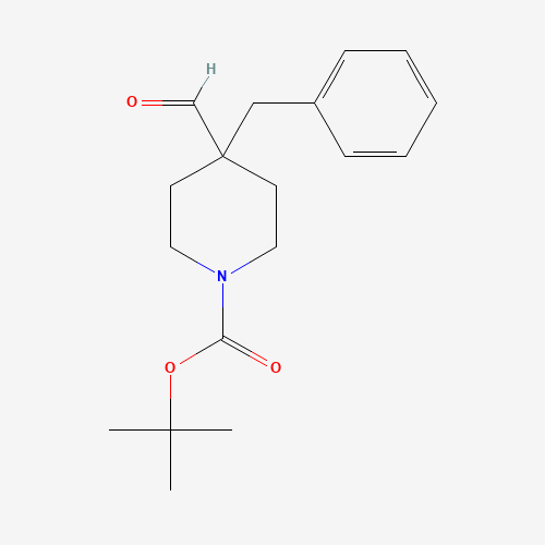 189442-96-4 tert-butyl 4-benzyl-4-formylpiperidine-1-carboxylate chemical structure