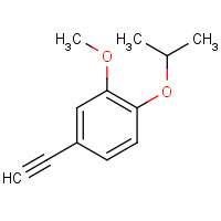 218903-25-4 4-ethynyl-2-methoxy-1-propan-2-yloxybenzene chemical structure