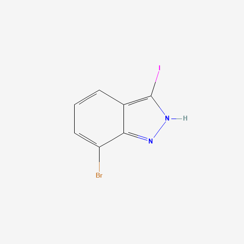 944904-26-1 7-bromo-3-iodo-2H-indazole chemical structure