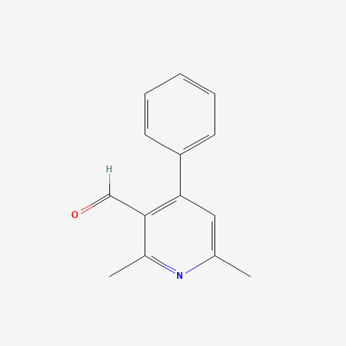 1356002-83-9 2,6-dimethyl-4-phenylpyridine-3-carbaldehyde chemical structure