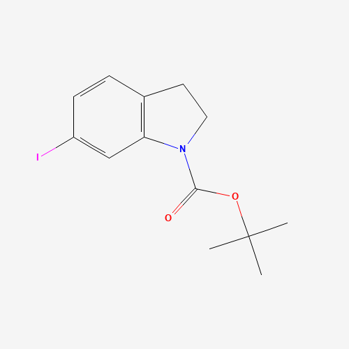 954239-34-0 tert-butyl 6-iodo-2,3-dihydroindole-1-carboxylate chemical structure