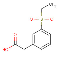1363179-55-8 2-(3-ethylsulfonylphenyl)acetic acid chemical structure