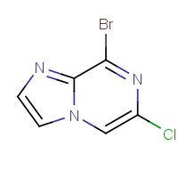 76537-19-4 8-bromo-6-chloroimidazo[1,2-a]pyrazine chemical structure