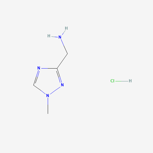 215871-44-6 (1-methyl-1,2,4-triazol-3-yl)methanamine;hydrochloride chemical structure