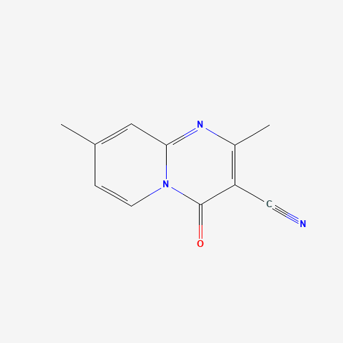 64500-91-0 2,8-dimethyl-4-oxopyrido[1,2-a]pyrimidine-3-carbonitrile chemical structure