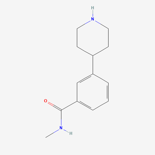 1221279-03-3 N-methyl-3-piperidin-4-ylbenzamide chemical structure