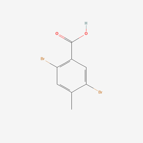20871-01-6 2,5-dibromo-4-methylbenzoic acid chemical structure