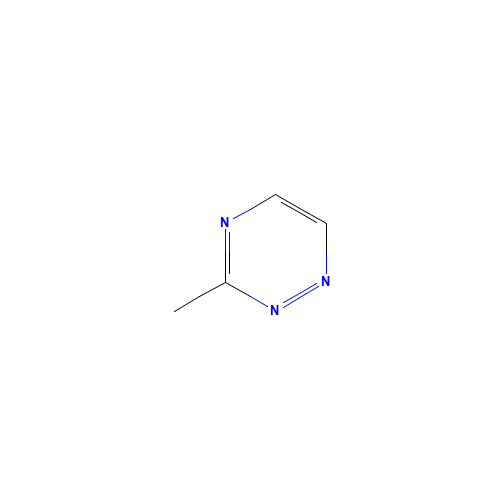 24108-33-6 3-methyl-1,2,4-triazine chemical structure