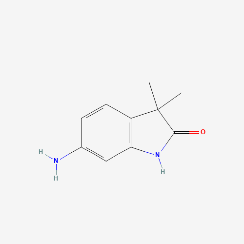 100510-65-4 6-amino-3,3-dimethyl-1H-indol-2-one chemical structure