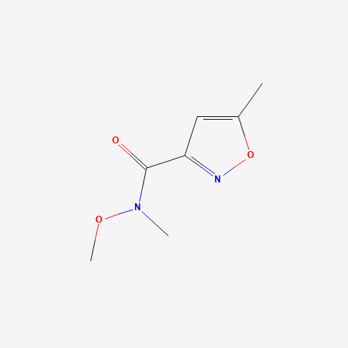 173305-19-6 N-methoxy-N,5-dimethyl-1,2-oxazole-3-carboxamide chemical structure