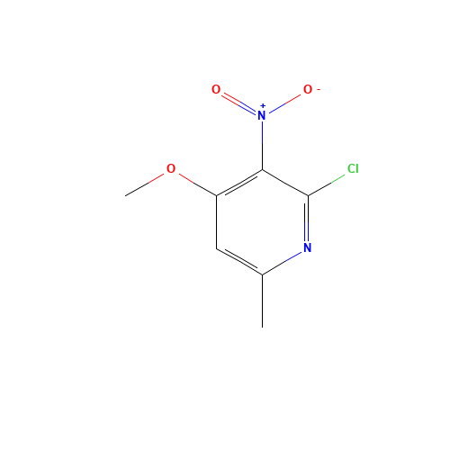 179056-94-1 2-chloro-4-methoxy-6-methyl-3-nitropyridine chemical structure