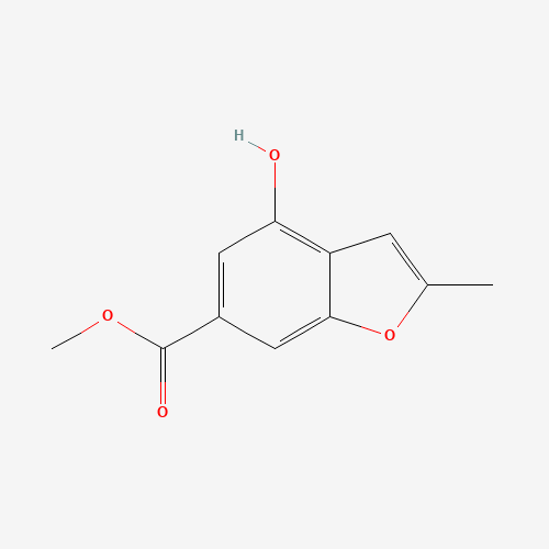 314725-17-2 methyl 4-hydroxy-2-methyl-1-benzofuran-6-carboxylate chemical structure