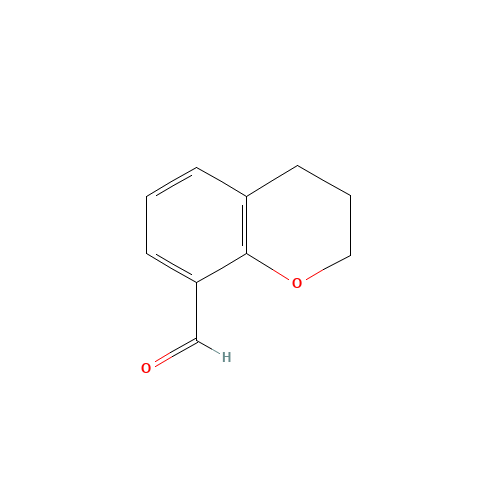 327183-32-4 3,4-dihydro-2H-chromene-8-carbaldehyde chemical structure