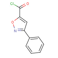 124953-60-2 3-phenyl-1,2-oxazole-5-carbonyl chloride chemical structure