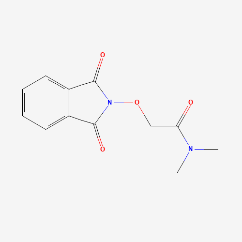 153078-89-8 2-(1,3-dioxoisoindol-2-yl)oxy-N,N-dimethylacetamide chemical structure