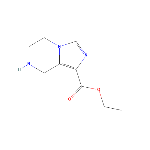 951627-01-3 ethyl 5,6,7,8-tetrahydroimidazo[1,5-a]pyrazine-1-carboxylate chemical structure