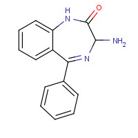103343-47-1 3-amino-5-phenyl-1,3-dihydro-1,4-benzodiazepin-2-one chemical structure