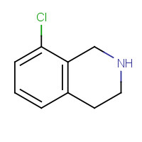 75416-50-1 8-chloro-1,2,3,4-tetrahydroisoquinoline chemical structure