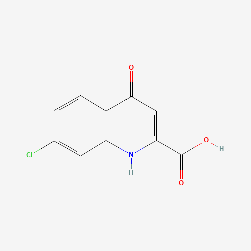 18000-24-3 7-chloro-4-oxo-1H-quinoline-2-carboxylic acid chemical structure