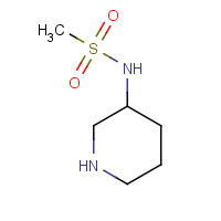 944068-21-7 N-piperidin-3-ylmethanesulfonamide chemical structure