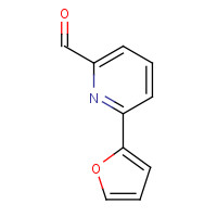 208110-88-7 6-(furan-2-yl)pyridine-2-carbaldehyde chemical structure