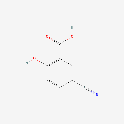 10435-57-1 5-cyano-2-hydroxybenzoic acid chemical structure