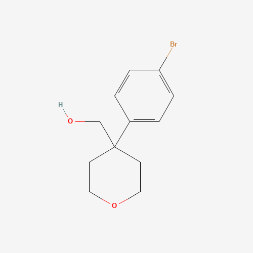 894399-94-1 [4-(4-bromophenyl)oxan-4-yl]methanol chemical structure