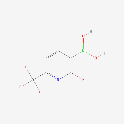 1150114-63-8 [2-fluoro-6-(trifluoromethyl)pyridin-3-yl]boronic acid chemical structure