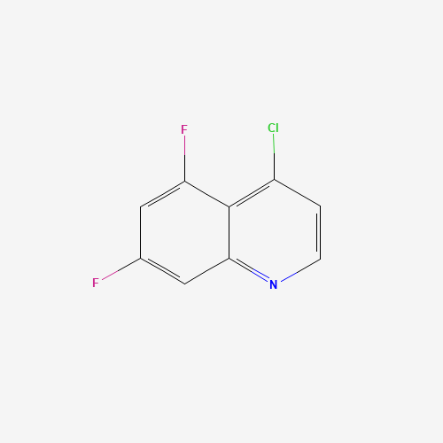 874831-46-6 4-chloro-5,7-difluoroquinoline chemical structure