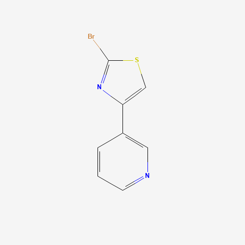 886370-95-2 2-bromo-4-pyridin-3-yl-1,3-thiazole chemical structure
