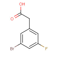 202000-99-5 2-(3-bromo-5-fluorophenyl)acetic acid chemical structure