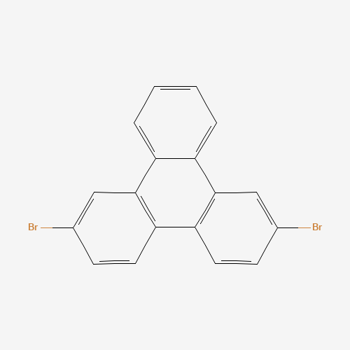 888041-37-0 2,7-dibromotriphenylene chemical structure
